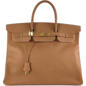 エルメス バーキン40 ハンドバッグ レザー □B刻印 ゴールド金具