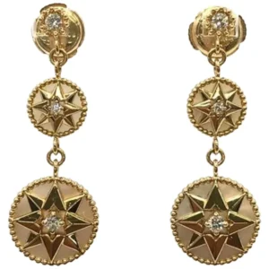 ディオール ローズ・デ・ヴァン ピアス