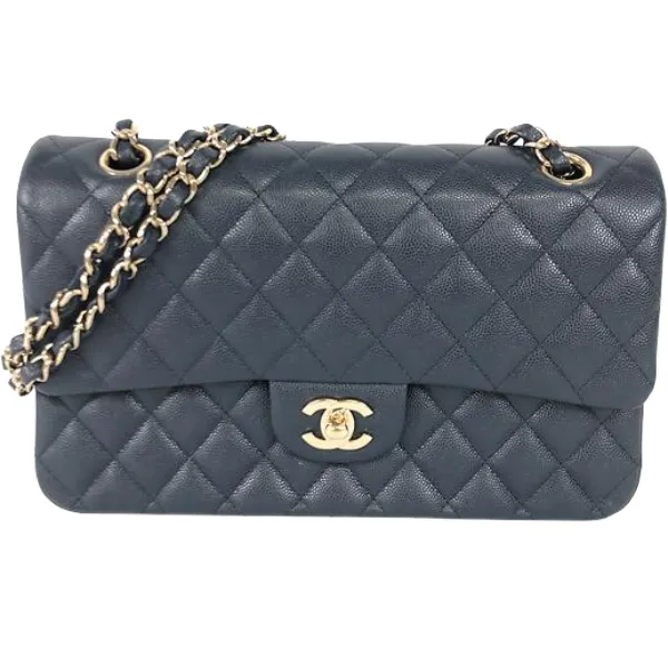 シャネル マトラッセ チェーンショルダーバッグ キャビアスキン