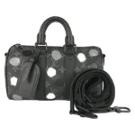 ルイ・ヴィトン モノグラムエクリプス キーポルバンドリエール25 ハンドバッグ M46406 草間彌生コラボ