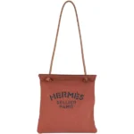 エルメス アリーヌMM ショルダーバッグ キャンバス