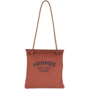 エルメス アリーヌMM ショルダーバッグ キャンバス