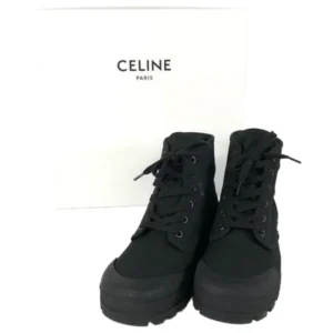 セリーヌ ブーツ キャンバス