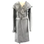 ルイ・ヴィトン コート ツートンカラー サイズ34 レディース