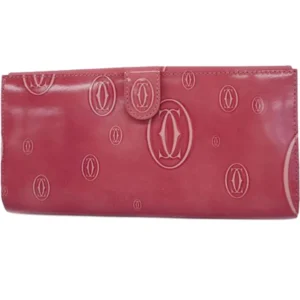 カルティエ 財布 エナメル