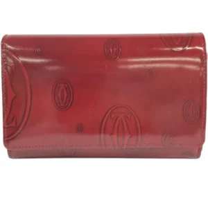 カルティエ 財布 エナメル