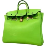 エルメス オータクロア32 ハンドバッグ レザー □A刻印 ゴールド金具