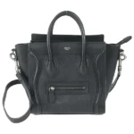 セリーヌ ラゲージナノ ハンドバッグ レザー