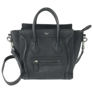 セリーヌ ラゲージナノ ハンドバッグ レザー