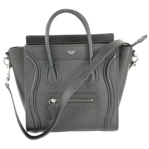 セリーヌ ラゲージナノ ハンドバッグ レザー