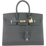 エルメス バーキン25 ハンドバッグ レザー W刻印 ゴールド金具