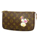 ルイ・ヴィトン モノグラムパンダ ポシェットアクセソワール ポーチ M51981  村上隆コラボ