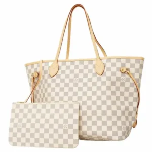 ルイ・ヴィトン ダミエ アズール ネヴァーフルMM トートバッグ N40604