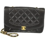 シャネル マドモアゼル チェーンショルダーバッグ ラムスキン