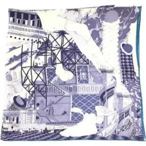 エルメス カレ90 スカーフ シルク