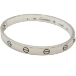 カルティエ ラブブレス ブレスレット バングル 750