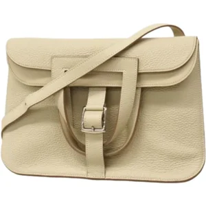 エルメス アルザン31 ハンドバッグ レザー A刻印 シルバー金具