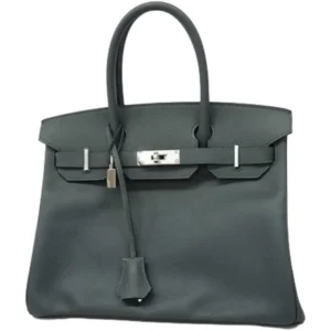 エルメス バーキン30 ハンドバッグ レザー W刻印 シルバー金具