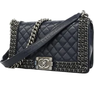 シャネル ボーイシャネル チェーンショルダーバッグ レザー