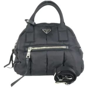 プラダ ポコノ テスートボンバー ハンドバッグ ナイロン