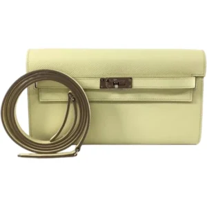 エルメス ケリーウォレットトゥーゴー ショルダーウォレット レザー K刻印 シルバー金具