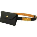 エルメス ケリーポケットベルト ベルト レザー W刻印 ゴールド金具