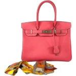 エルメス バーキン30 ハンドバッグ レザー A刻印 シルバー金具