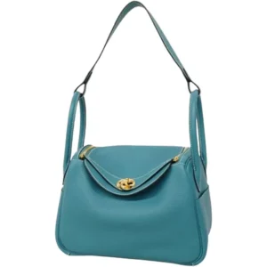 エルメス リンディ26 ハンドバッグ レザー W刻印 ゴールド金具