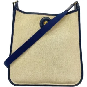 エルメス ヴェスパPM ショルダーバッグ キャンバス ○J刻印 ゴールド金具