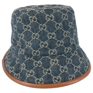グッチ GGデニム バケットハット コットン
