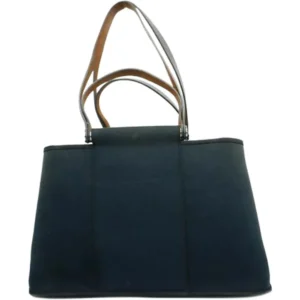 エルメス カバックエランPM トートバッグ キャンバス □L刻印 シルバー金具