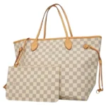 ルイ・ヴィトン ダミエアズール ネヴァーフルMM トートバッグ N41605