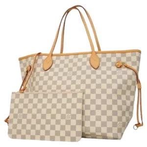 ルイ・ヴィトン ダミエアズール ネヴァーフルMM トートバッグ N41605