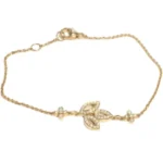 ハリー・ウィンストン リリークラスター ブレスレット バングル 750