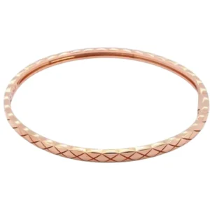 シャネル ココクラッシュ ブレスレット バングル Au750