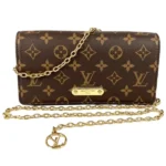 ルイ・ヴィトン モノグラム ウォレットオンチェーンリリー 財布 M82509