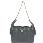 シャネル シャネル25 チェーンショルダーバッグ キャビアスキン