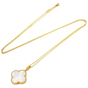 ヴァンクリーフ&アーペル マジックアルハンブラ ネックレス Au750