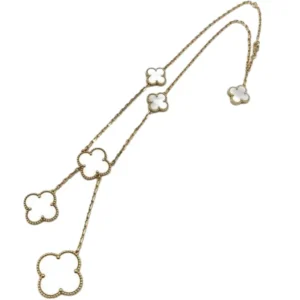 ヴァンクリーフ&アーペル マジックアルハンブラ ネックレス Au750