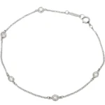 ティファニー バイザヤード ブレスレット バングル PT950