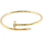 カルティエ ジュストアンクル ブレスレット バングル Au750