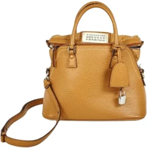 メゾンマルジェラ 5ACミニ ハンドバッグ レザー