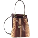 ブルガリ ブルガリブルガリ ショルダーバッグ パイソン レザー