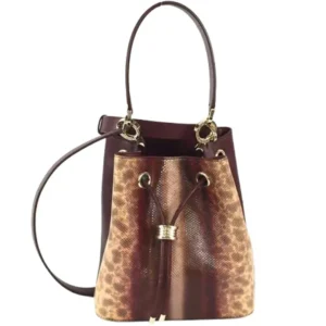 ブルガリ ブルガリブルガリ ショルダーバッグ パイソン レザー