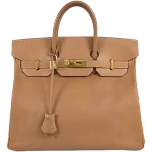 エルメス オータクロア32 ショルダーバッグ レザー □B刻印 ゴールド金具