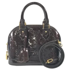 ルイ・ヴィトン モノグラムヴェルニ アルマBB ショルダーバッグ M91678