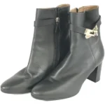 エルメス ブーツ レザー シルバー金具