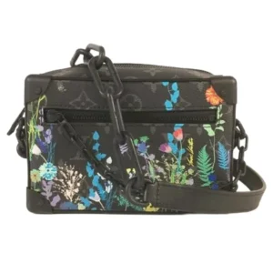 ルイ・ヴィトン モノグラムエクリプスフォリアージュ ミニトランク ショルダーバッグ M69072