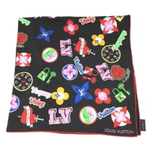ルイ・ヴィトン カレストーリーズ カレ90 スカーフ シルク M70211