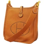 エルメス エブリンTPM ショルダーバッグ レザー B刻印 ゴールド金具